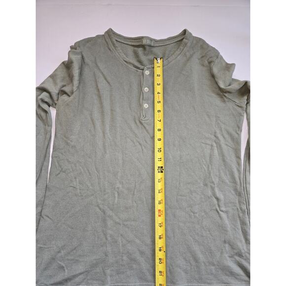 CP Shades Three Button Green Pullover Lightweight Sweater Size Large USA - Picture 12 of 12